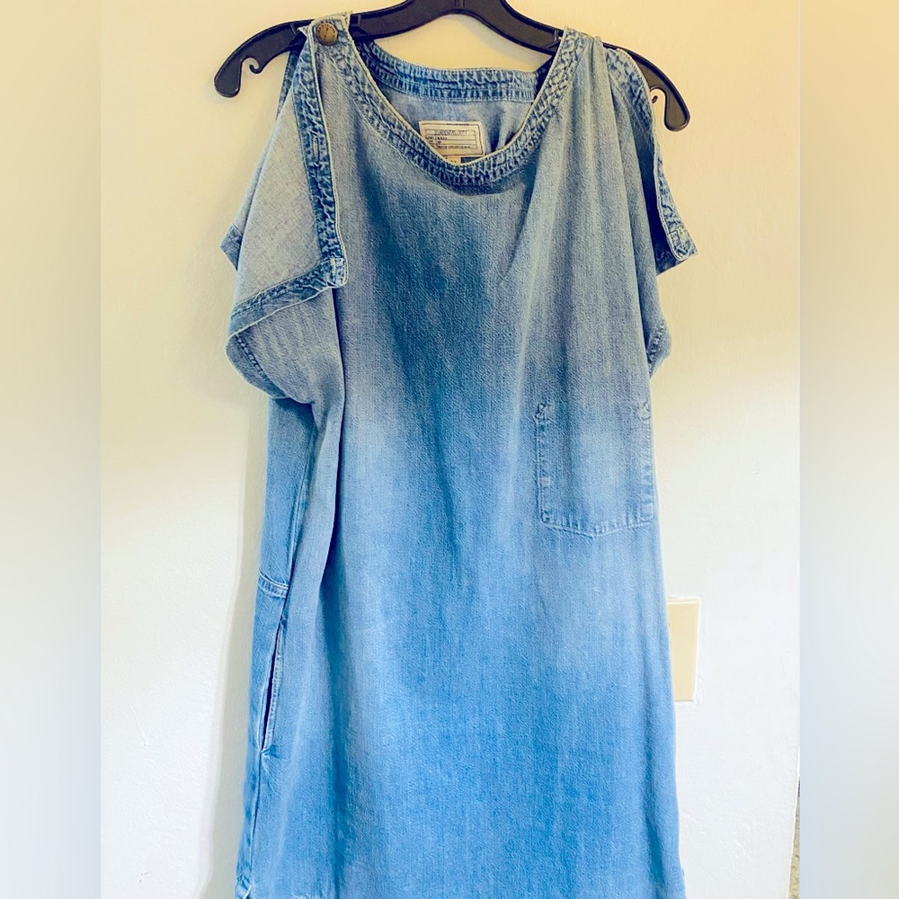Current Elliot denim short dress size 2